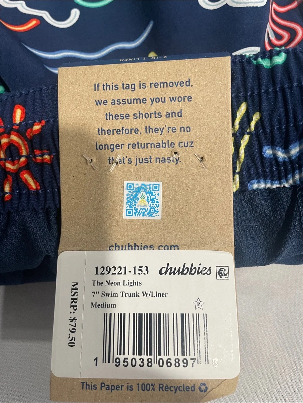 chubbies navy swim